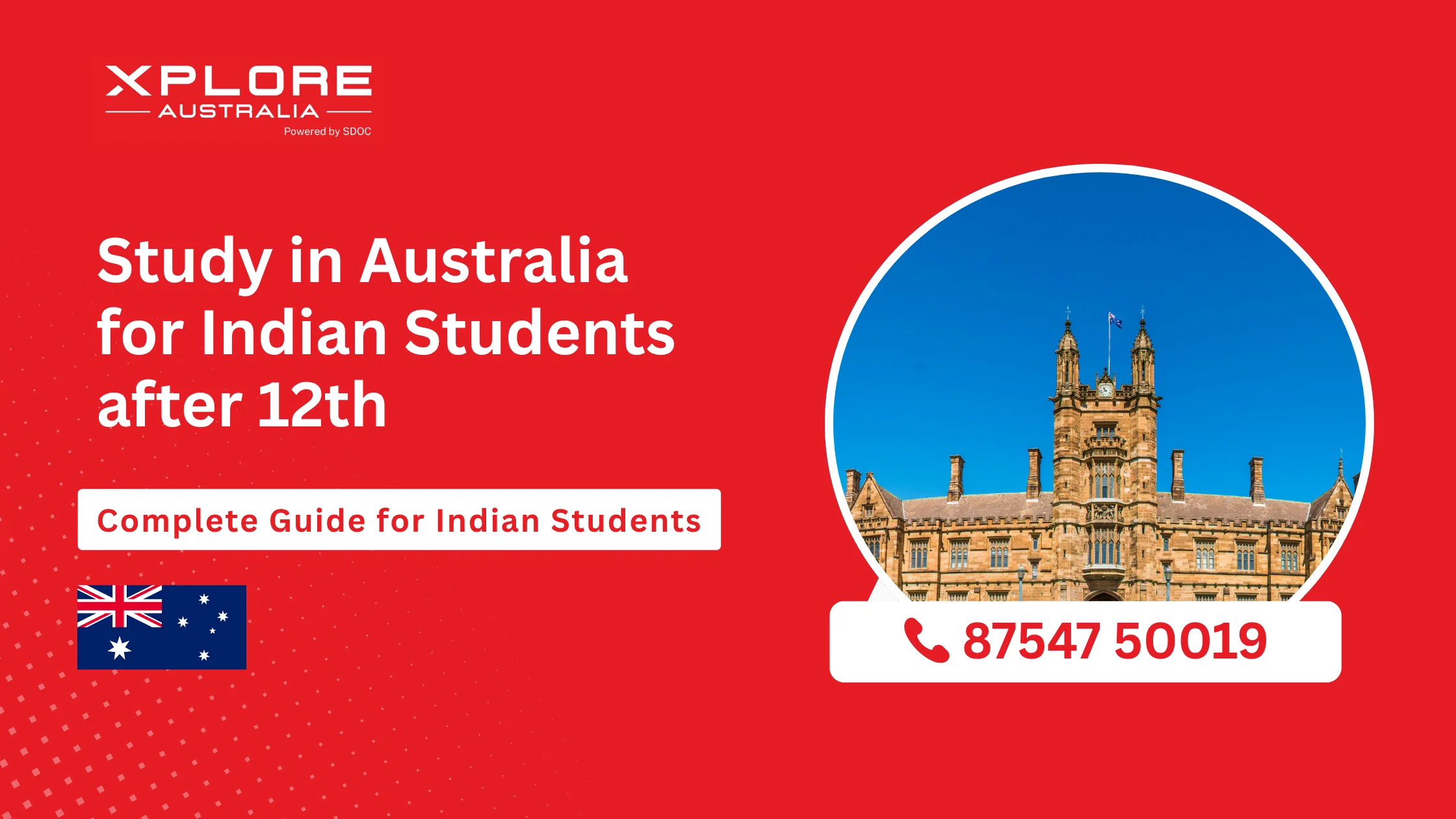 Study in Australia for Indian Students after 12th guide with cost, visa and PR details