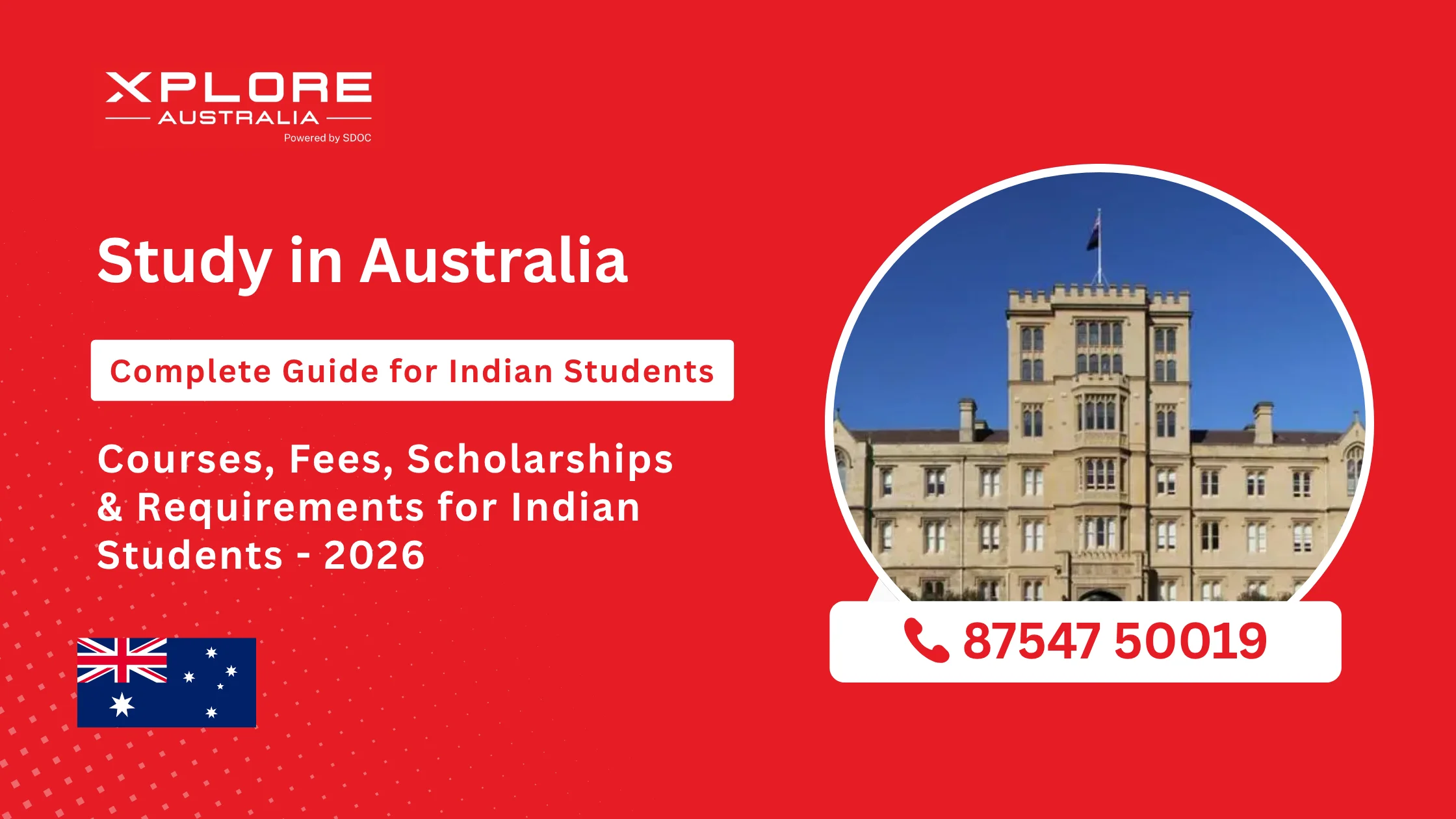 Study in Australia 2026 guide for Indian students with universities, visa, fees and PR details